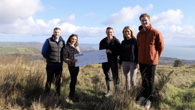 Options Technology Raises £6,000 For The Woodland Trust