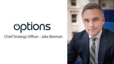 Options Appoints former Fixnetix, Refinitiv and PICO Executive Jake Beeman as Chief Strategy Officer