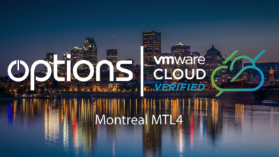 Options Announces VMware Cloud Verified Status in MTL4