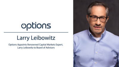 Options Appoints Renowned Capital Markets Expert, Larry Leibowitz to Board of Advisors