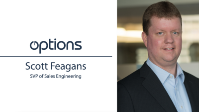 Options Appoints Former TNS and ICE Executive, Scott Feagans as SVP of Sales Engineering