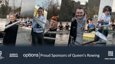 Options Bolsters Partnership with Queen’s Rowing Following Year of Success on the Global Stage