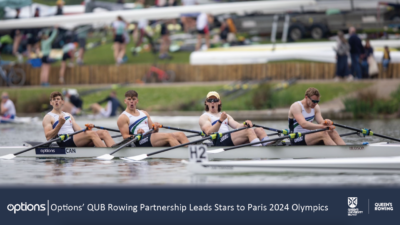 Options’ QUB Rowing Partnership Leads Stars to Paris 2024 Olympics