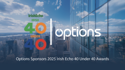 Options Announces Sponsorship of the 2025 Irish Echo 40 Under 40 Awards